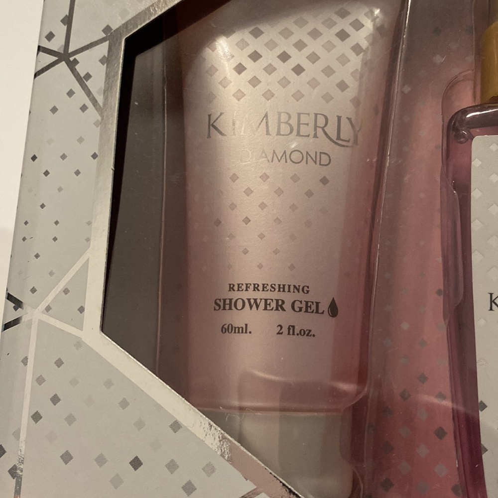 Kimberly Diamond 4 Piece Womens Body Lotion/Shower Gift Set New - Picture 7 of 10